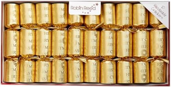 Robin Reed 10 x 8.5 Handmade Christmas Crackers -