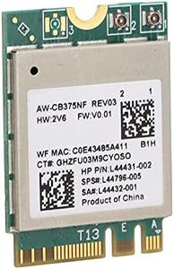 Tarjeta de Red Inalámbrica para PC, Accesorios de Ordenador del Módulo de WiFi 2,4/5,0 GHz Bluetooth 5,0 M.2 NGFF Tarjeta de Red Inalámbrica 802.11a/b/g/n/AC RTL8822CE