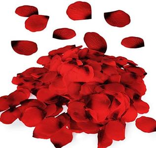 Royal Imports Red Silk Flower Romantic Artificial Rose Petals for Wedding Aisle, Party Favor & Table, Vase, Home Decoration, 1000 PCS