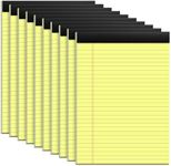 10 Pack Yellow Legal Pads 8.5x11" 2