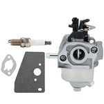 Hipa XT675 149CC Auto Choke Carburetor Fit for Kohler 14 853 55-S XT650 XT675 Toro 20371 149cc Husqvarna MTD Engine Lawn Mower Auto Choke Carb With Spark Plug Mounting Gasket