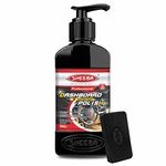 SHEEBA Dashboard & Interior Polish Protectant with applicator pad for Cars & Bikes, Restores Original Look, Long Lasting, For Plastic & Vinyl Surfaces, Prevents Ageing, Dullness, Non Greasy: 500mL