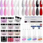 wakaniya Dip Powder Nail Kit-12 Col