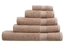 Olivia Rocco Egyptian Cotton Towels, Home Collection Towel 500 GSM, Bath Towel Mink