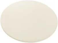 FLYZZA 14" Round Pizza Stone, Heavy Duty Cordierite Pizza Pan for Grilling & Pizza Oven, High Temperature Resistant Baking Stone for Pizza, Bread, Meat