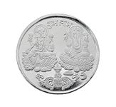 LBV Lakshmi Ganesh 999 Purity Silver coins | 1,5,10 gm BIS Hallmark | With Gangajal in Gift Box for Pooja, Festivals, Corporate, Birthday Gift Items (5 gm XL Coin)