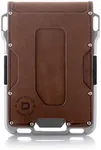 Dango M1 Maverick Wallet - CNC-Machined Aluminum, RFID Blocking, Made in USA (Rawhide/Raw Aluminum (Bifold))