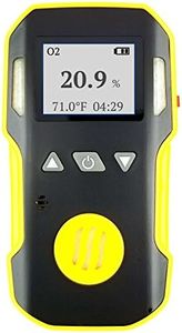 OXYGEN Detector by FORENSICS | USA NIST Calibration & Certificate | Dust & Explosion Proof | USB Recharge | Sound, Light and Vibration Alarms | 0-30% O2 |