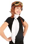 Elope Amelia Earhart Fancy Dress Costume Kit Standard Black