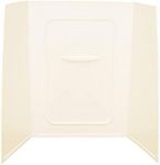 Lippert Replacement 24" x 36" x 59" Parchment Bathtub Wall Surround with Scratch-Resistant ABS Acrylic for RVs, Manufactured Homes, Travel Trailers, 5th Wheels, Motorhomes - PPF243659SPK