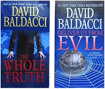 David Baldacci Shaw Series 2 Book Set Deliver Us From Evil, The Whole Truth