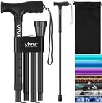 Vive Foldable Walking Cane for Men,