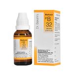 Dr. Bakshi's BAKSON'S HOMOEOPATHY # B 32 Lax-N-Liv Drops (30 ml)