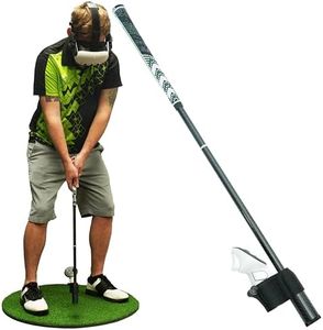 DriVR Elite VR Golf Club Handle Attachment - VR Golf Club Handle for Quest 2, 3 and Pro - Adjustable Weighted VR Golf Simulator Grip (Elite Green)