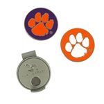 Clemson Tigers Hat Clip and Ball Markers