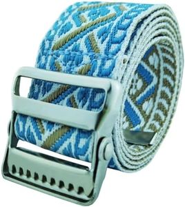 LAMBOX Gait Belt Transfer Belt with 2-inch Soft and Comfortable Jacquard Webbing for Caregivers, Seniors, Elderly, etc. (60 inch, Color10)