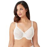 Wacoal Women's Halo Lace Underwire bras, Ivory, 36 DD UK