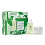 Youth To The People Superfood Daily Duo Kit - Superfood Cleanser (2oz) + Air-Whipped Moisture Cream (2oz) Skincare Kits and Gift Sets for All Skin Types