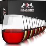 Bravario Unbreakable Stemless Plast