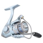 Pflueger President Ladies Edition Spinning Fishing Reel, Size 25, Graphite Body and Rotor, Lightweight and Corrosion Resistant, Sealed Oil Felt Front Drag