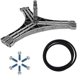 AMI PARTS DC97-15491A Flange Shaft Assembly&(6pcs) DC60-40137A Washing Machine Hex Bolt&DC69-00804A Washer Tub Seal Gasket Compatible with Washing Machine-Replaces 2077008 AP4203183 PS4213806
