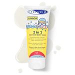 TRISWIM Junior After Swim Hair & Body Wash For Kids | Removes Chlorine, Salt and Pool Chemicals | Prevents Skin and Scalp Itching | Natural & Tear Free | Sweet Watermelon Scent, 200 ml
