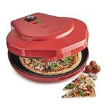 KAPPLICO Pizza Oven/Pizza Maker - 1400W in Red, Low/High Slow Cook With Auto Keep Warm, 12-inch / 30cm, 2 Year Warranty KPIZZAPRO