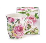 Burton & Mug 16 Oz Watercolor Roses