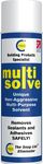 MSV MULTISOLVE Multi Purpose Solvent - Adhesive, Sealant & Glue Remover - Aerosol Spray - CT1 Adhesive Remover - Fast Working & Drying - Clear - 500ml