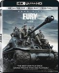 Fury (Uncut) [4K Ultra HD/Blu-ray] (2014) | Imported from USA | 135 min | Sony Pictures | Action Drama War Dolby Atmos | Director: David Ayer | Stars: Brad Pitt, Shia LaBeouf, Logan Lerman