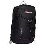 Berghaus Unisex Twenty4Seven Plus Backpack 15 Litre, Extremely Lightweight, Comfortable Fit, Rucksack for Men and Women, Black, One Size