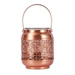 RYLLZ ESSENTIALS Sugandh Rose Gold Electric Aroma Diffuser | Metal Beautiful electroplated Night Lamp with 2 Bulbs Handcrafted Oil Burner