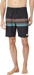 RIP CURL Men's Standard Mirage Surf Revival Stretch Board Shorts, Washed Black 1, 34