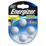 Energizer Ultimate Lithium Coin Cells, Pack of 4