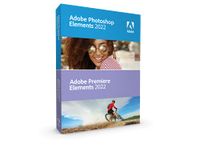 Adobe Photoshop Elements 2022 & Adobe Premiere Elements 2022|Standard|1 Device|1 Year|PC/Mac