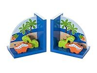 Kids Dinosaur Themed Bookends for B
