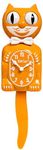 Kit-Cat Clock - Festival Orange