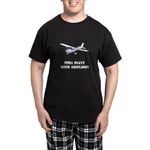 CafePress Still Plays With Airplanes Men's Dark Pajamas Men's Novelty Pyjama Set, Comfortable PJ Sleepwear