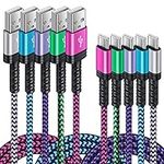 5PACK Android Charger Cable C Fast 