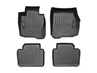 WeatherTech Custom Fit FloorLiner for BMW 4-Series - 1st & 2nd Row (Black)