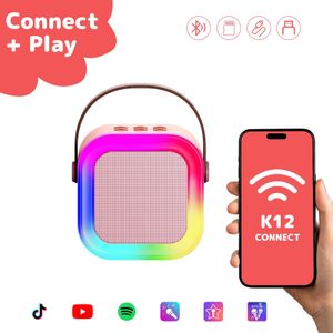 Fede Mini Karaoke Machine for Kids – Portable Bluetooth Speaker