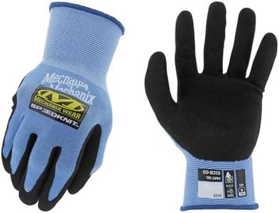Mechanix Wear SpeedKnit Coolmax Coated-Knit Work Gloves - Strong Grip Cooling Multipurpose Work Gloves - Abrasion Resistant - Touchscreen Compatible - Large/X-Large - Blue