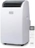 BLACK+DECKER Smart Portable Air Conditioner, 14,000 BTU (10,200 BTU SACC) for Rooms up to 700 Sq. Ft., Smart Portable AC with Follow Me Remote and Window Kit, BPACT14WT, White