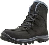 Timberland Men's Chillberg Prem WP Insulated Boot, Black Nubuck, 8.5 M US