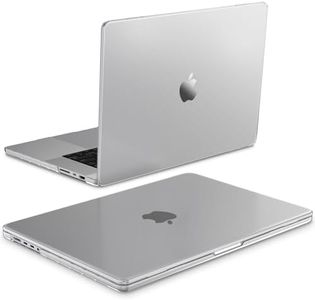 FINTIE Custodia Compatibile con MacBook Pro 16" (2023-2021 Versione) A2991 A2780 A2485 M3 M2 M1 Pro/Max - [100% Colore Ufficiale] Sottile Cover Rigida Opaca Trasparente Anti-Impronte Case, Trasparente