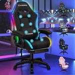 ELFORDSON 8-Point Massage Gaming Ch