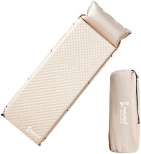 Cockatoo Air Nest Inflatable Mattress|Quick Inflatable Back Seat Bed Ideal for Travel with Kids|Portable Car Mattress 192 * 67 * 3CM|Beige