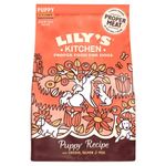 Lily's Kitchen Made with Natural Ingredients Puppy Dry Dog Food Chicken, Salmon & Peas Grain-Free Recipe 1kg