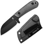 Kizer Deckhand Fixed Blade Hunting Knife with Sheath, D2 Blade Camping Knife G10+Micarta Handle Lightweight EDC Fixed Blade for Men Women Outdoor Enthusiasts, Hunting Survival Knife 1062A2