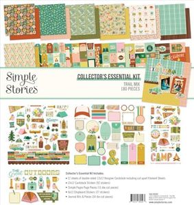 Simple Stories Collector's Essential Kit 12"X12"-Trail Mix